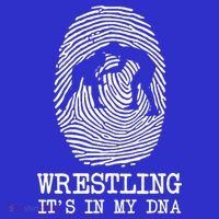Wrestling It's In My Dna Fun For Wrestlers Grapplers Gift Long Sleeve Shirt thumb 2