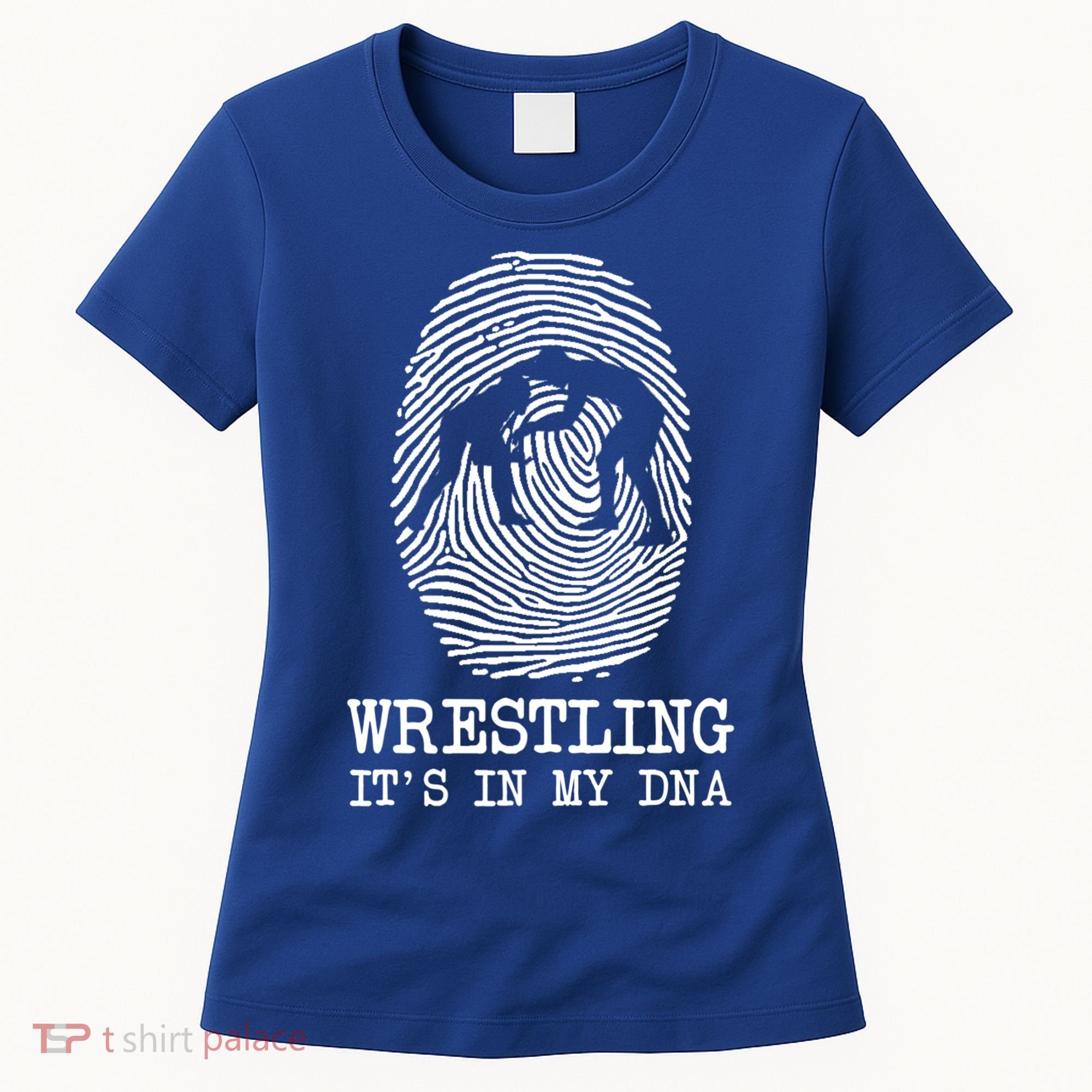 Wrestling It's In My Dna Fun For Wrestlers Grapplers Gift Women's T-Shirt