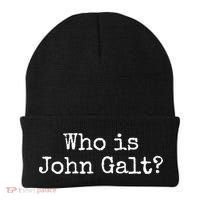 Who Is John Galt Beanie thumb 0