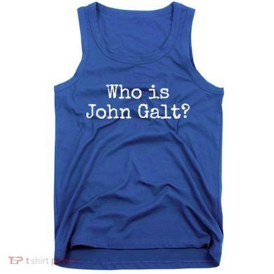Who Is John Galt Tank Top