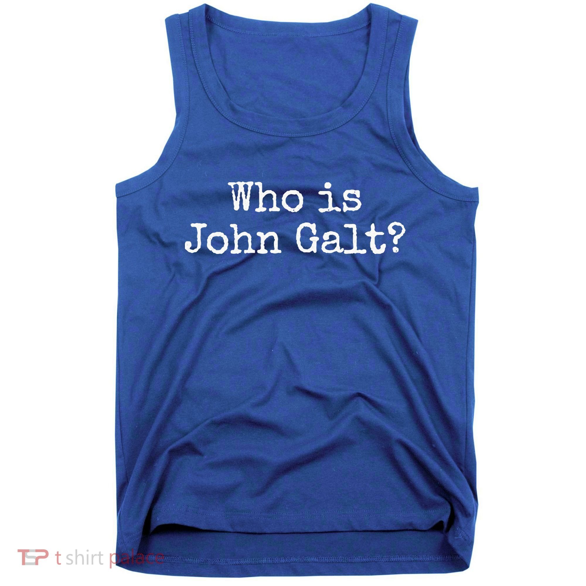 Who Is John Galt Tank Top
