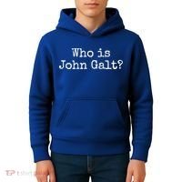 Who Is John Galt Kids Hoodie thumb 4
