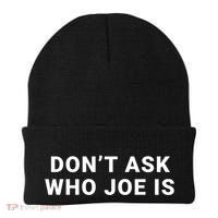 Who Is Joe Jo Mama Funny Double Sided Dank Meme Gift Beanie thumb 0