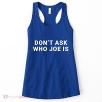 Who Is Joe Jo Mama Funny Double Sided Dank Meme Gift Women's Tank Top thumb 0