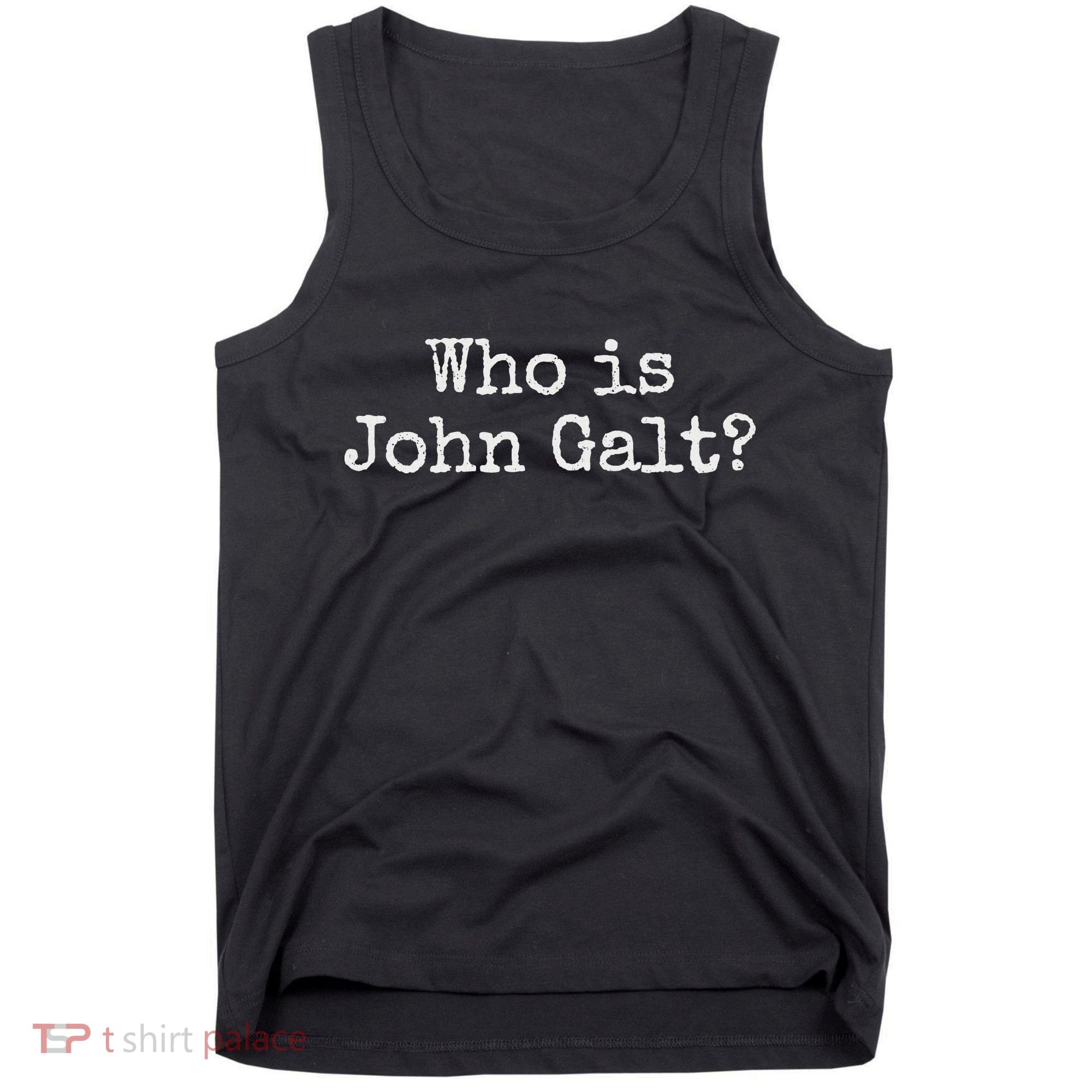Who Is John Galt Tank Top