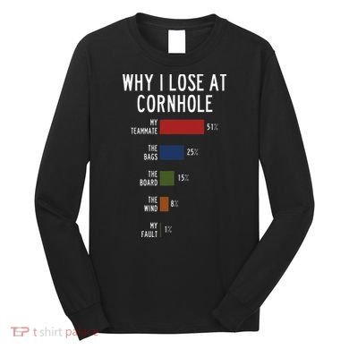 Why I Lose At Cornhole Long Sleeve Shirt