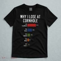 Why I Lose At Cornhole T-Shirt thumb 5