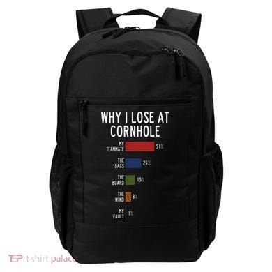 Why I Lose At Cornhole Backpack