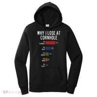 Why I Lose At Cornhole Women's Hoodie thumb 0