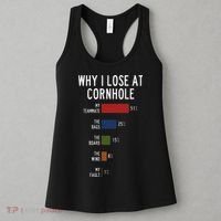 Why I Lose At Cornhole Women's Tank Top thumb 3
