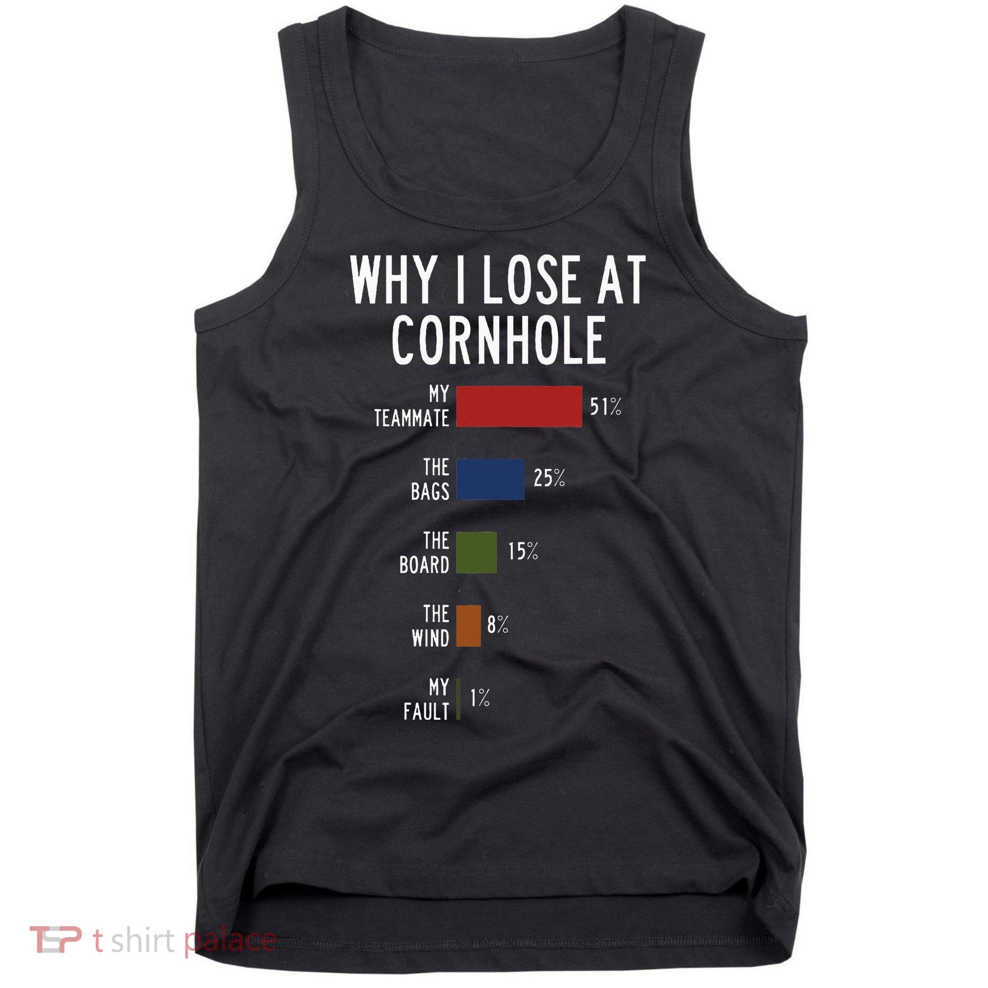 Why I Lose At Cornhole Tank Top