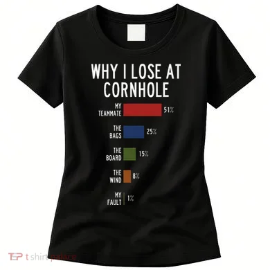 Why I Lose At Cornhole Women's T-Shirt