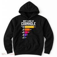 Why I Lose At Cornhole Humor Toss Like A Boss Hoodie thumb 0