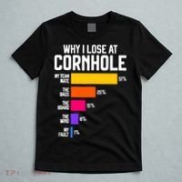 Why I Lose At Cornhole Humor Toss Like A Boss T-Shirt thumb 5