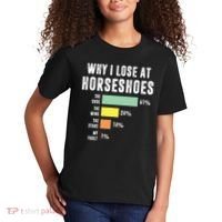 Why I Lose At Horseshoes, Funny Horseshoe Pitching Kids T-Shirt thumb 2