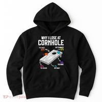 Why I Lose At Cornhole Humor Toss Like A Boss Hoodie thumb 0