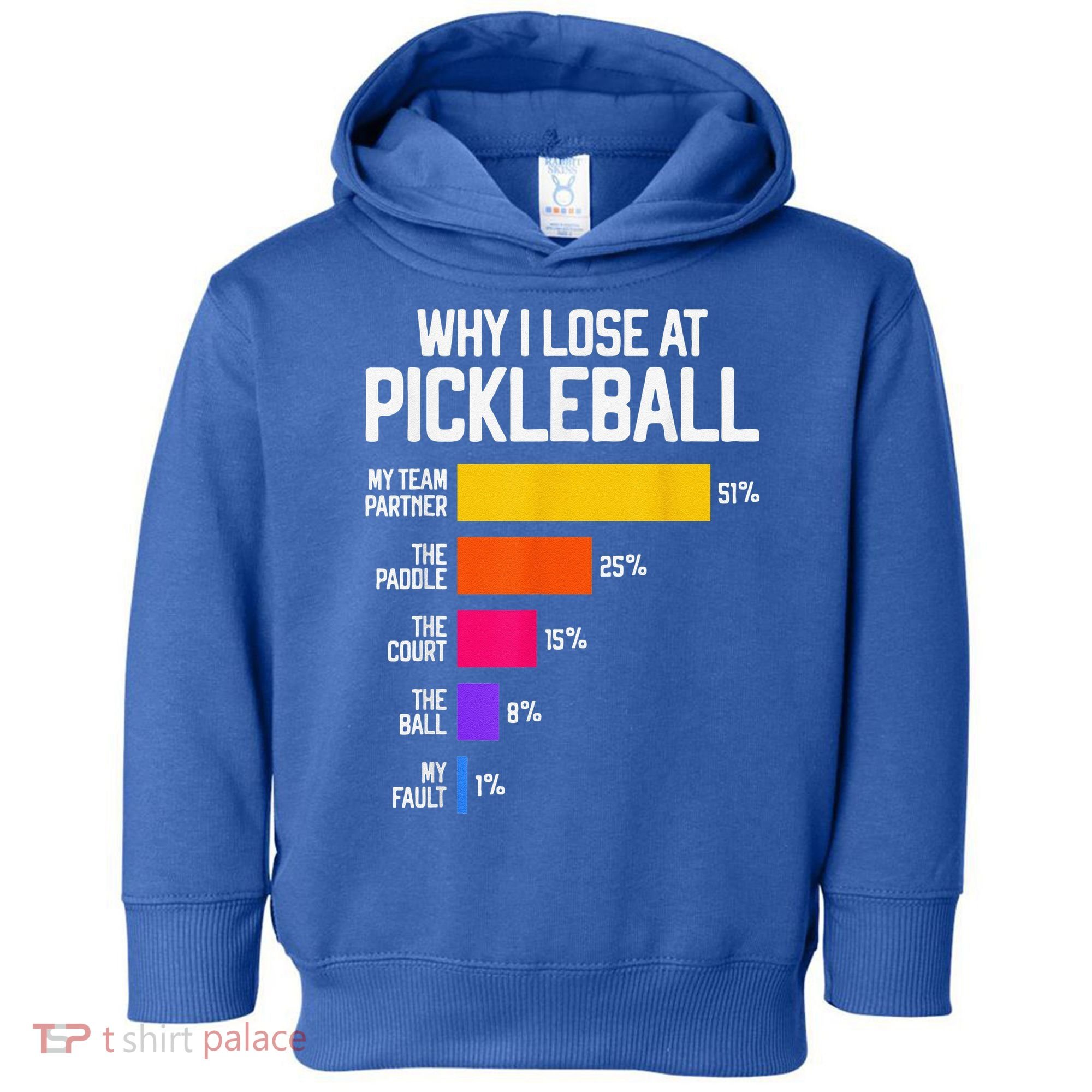 Why I Lose At Pickleball Humor Funny Pickleballers Toddler Hoodie