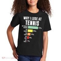 Why I Lose At Tennis Funny Tennis Player Kids T-Shirt thumb 2