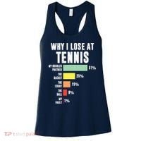 Why I Lose At Tennis, Funny Tennis Player Women's Tank Top thumb 0