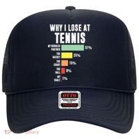 Why I Lose At Tennis, Funny Tennis Player Hat thumb 0