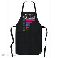Why I Lose At Pickleball Funny Pickle Ball Apron thumb 0
