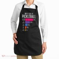 Why I Lose At Pickleball Funny Pickle Ball Apron thumb 2