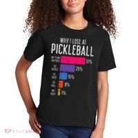 Why I Lose At Pickleball Funny Pickle Ball Kids T-Shirt thumb 2