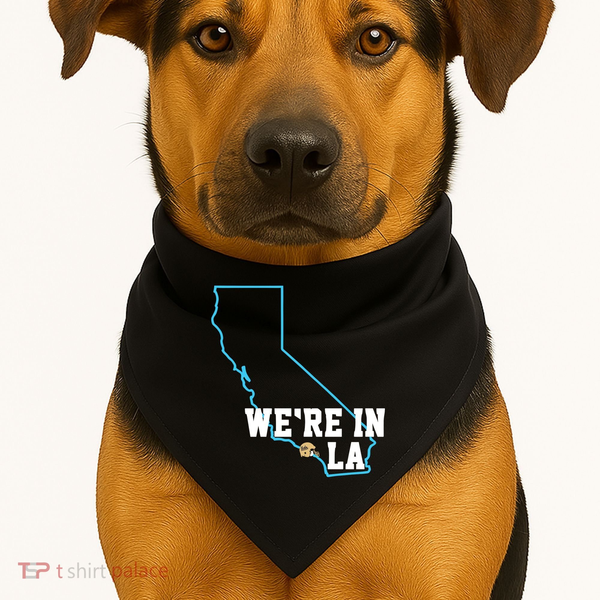 We’Re In La USA-Made Doggie Bandana