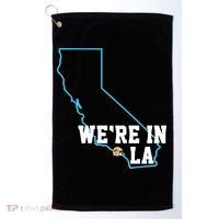 We’Re In La Golf Towel thumb 0