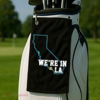 We’Re In La Golf Towel thumb 2