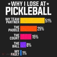 Why I Lose At Pickleball Humor Funny Pickleballers Tumbler thumb 3
