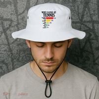 Why I Lose At Tennis Bucket Hat thumb 2