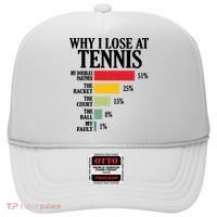 Why I Lose At Tennis Hat thumb 0