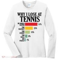 Why I Lose At Tennis Women's Long Sleeve Shirt thumb 0