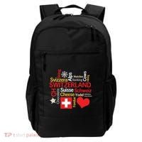 Why I Love Switzerland Cute Gift Backpack thumb 0
