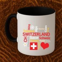 Why I Love Switzerland Cute Gift Coffee Mug thumb 2