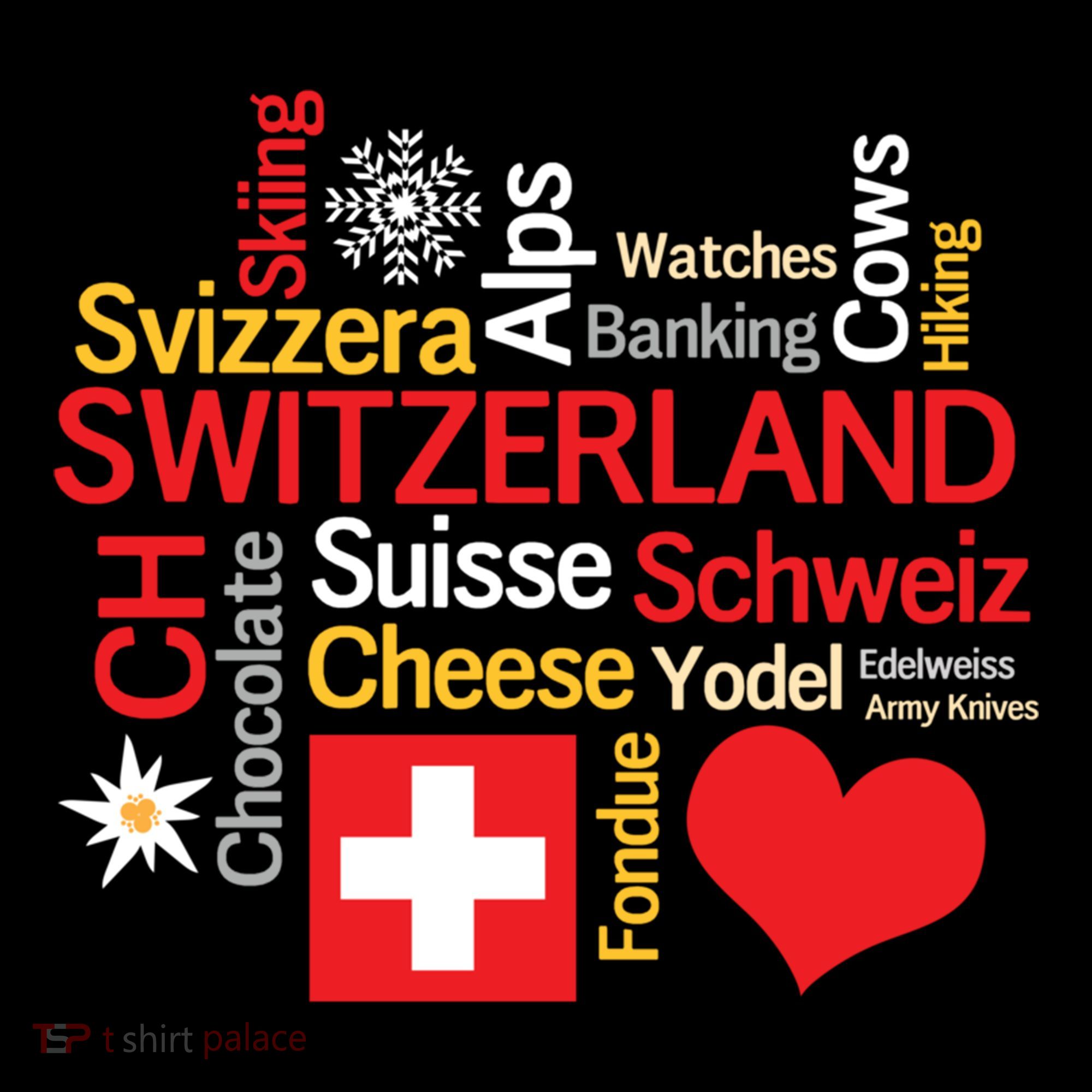 Why I Love Switzerland Cute Gift Women's Hoodie