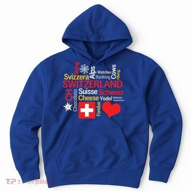 Why I Love Switzerland Cute Gift Hoodie