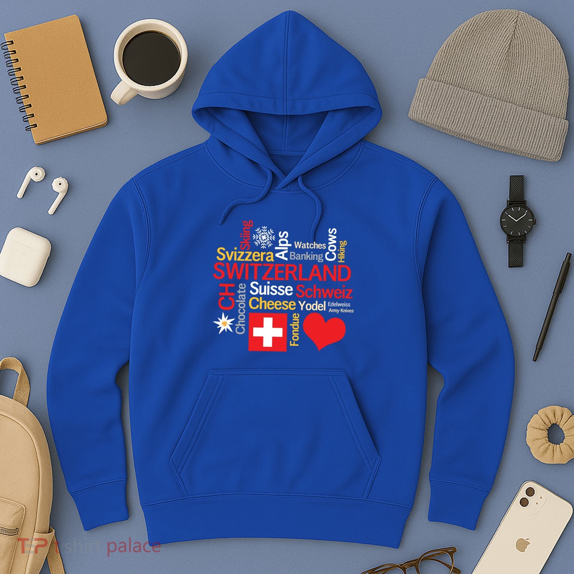 Why I Love Switzerland Cute Gift Hoodie