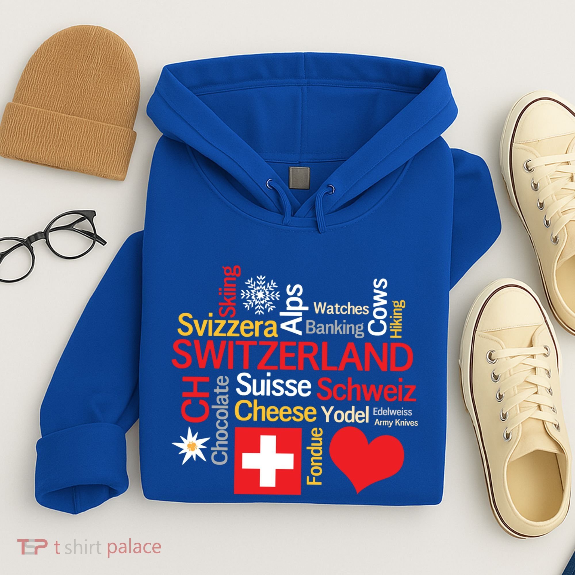 Why I Love Switzerland Cute Gift Hoodie