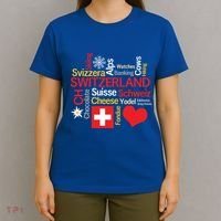 Why I Love Switzerland Cute Gift T-Shirt thumb 4