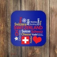 Why I Love Switzerland Cute Gift Coaster thumb 0