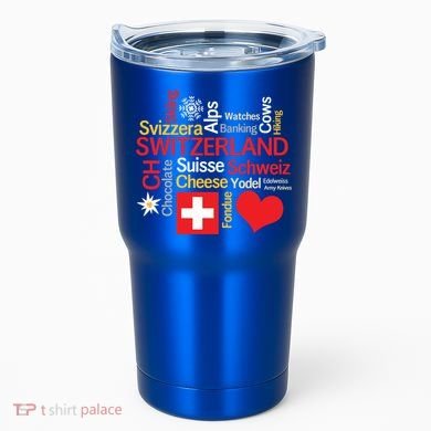 Why I Love Switzerland Cute Gift Tumbler