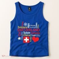 Why I Love Switzerland Cute Gift Tank Top thumb 2
