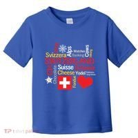 Why I Love Switzerland Cute Gift Toddler T-Shirt thumb 0