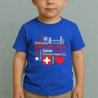 Why I Love Switzerland Cute Gift Toddler T-Shirt thumb 2