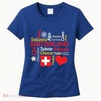 Why I Love Switzerland Cute Gift Women's T-Shirt thumb 0