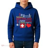 Why I Love Switzerland Cute Gift Kids Hoodie thumb 4