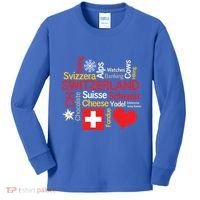 Why I Love Switzerland Cute Gift Kids Long Sleeve Shirt thumb 0