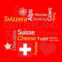 Why I Love Switzerland Cute Gift Santa Hat thumb 1